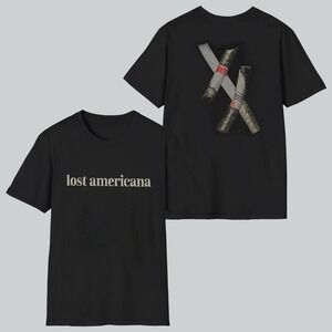 Machine Gun Kelly MGK Lost Americana Tour 2026 Unisex T-Shirt 2 Sided